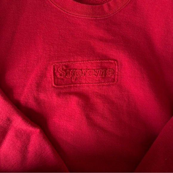 Supreme Red Men's Sweater - Picture 4 of 6